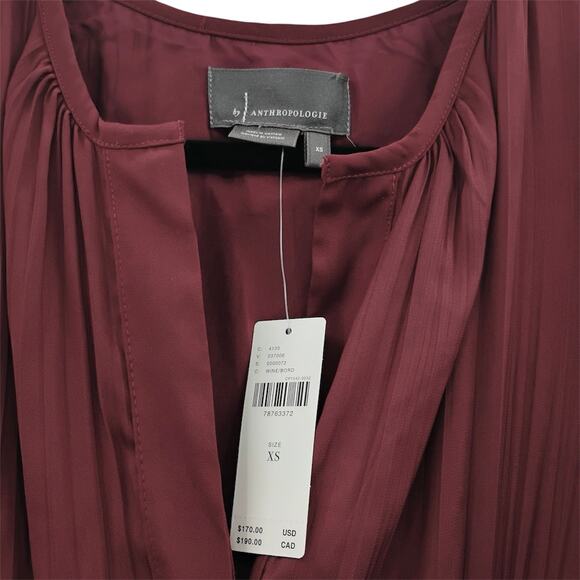 NWT Athropologie Somerset Maxi Dress XS - Picture 3 of 5